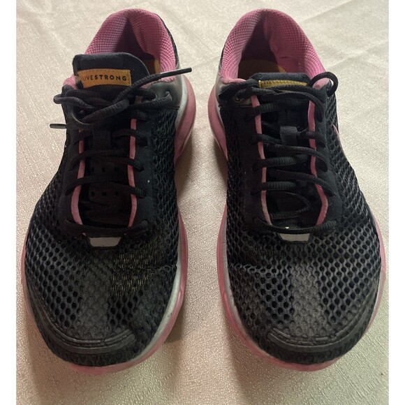 Nike Lunarlite Live Strong Womens Running Shoes Black/Pink Sneakers Size 8 - Picture 1 of 10